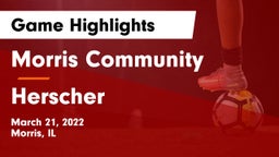 Morris Community  vs Herscher  Game Highlights - March 21, 2022