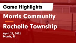 Morris Community  vs Rochelle Township  Game Highlights - April 25, 2022