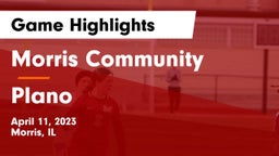Morris Community  vs Plano  Game Highlights - April 11, 2023