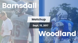 Matchup: Barnsdall High vs. Woodland  2017