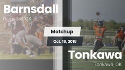 Matchup: Barnsdall High vs. Tonkawa  2018