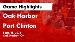 Oak Harbor  vs Port Clinton  Game Highlights - Sept. 15, 2022