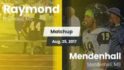 Matchup: Raymond  vs. Mendenhall  2017