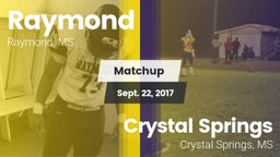 Matchup: Raymond  vs. Crystal Springs  2017