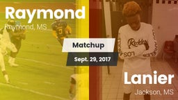 Matchup: Raymond  vs. Lanier  2017