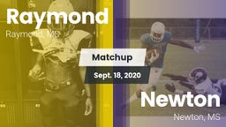 Matchup: Raymond  vs. Newton  2020