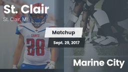 Matchup: St. Clair High vs. Marine City 2017