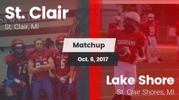 Matchup: St. Clair High vs. Lake Shore  2017