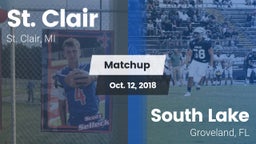 Matchup: St. Clair High vs. South Lake  2018