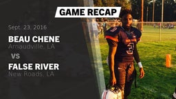 Recap: Beau Chene  vs. False River  2016