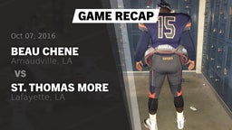 Recap: Beau Chene  vs. St. Thomas More  2016