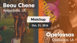 Matchup: Beau Chene vs. Opelousas  2016