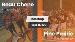 Matchup: Beau Chene vs. Pine Prairie  2017