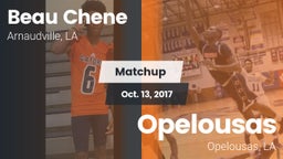 Matchup: Beau Chene vs. Opelousas  2017