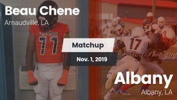 Matchup: Beau Chene vs. Albany  2019