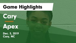 Cary  vs Apex  Game Highlights - Dec. 3, 2019