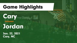 Cary  vs Jordan  Game Highlights - Jan. 22, 2021