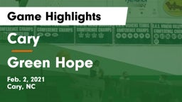 Cary  vs Green Hope  Game Highlights - Feb. 2, 2021