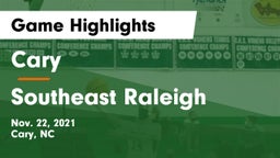 Cary  vs Southeast Raleigh Game Highlights - Nov. 22, 2021