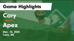 Cary  vs Apex  Game Highlights - Dec. 15, 2023