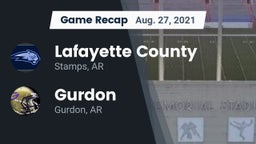 Recap: Lafayette County  vs. Gurdon  2021