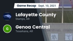 Recap: Lafayette County  vs. Genoa Central  2021