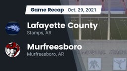 Recap: Lafayette County  vs. Murfreesboro  2021