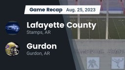 Recap: Lafayette County  vs. Gurdon  2023