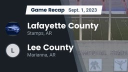 Recap: Lafayette County  vs. Lee County  2023