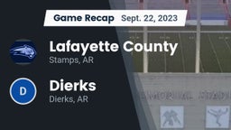 Recap: Lafayette County  vs. Dierks  2023