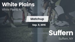 Matchup: White Plains High vs. Suffern  2016