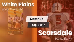 Matchup: White Plains High vs. Scarsdale  2017
