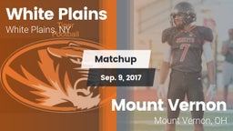 Matchup: White Plains High vs. Mount Vernon  2017