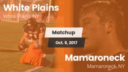 Matchup: White Plains High vs. Mamaroneck  2017