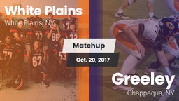 Matchup: White Plains High vs. Greeley  2017