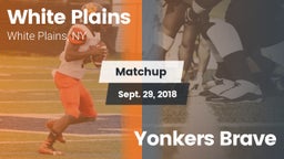 Matchup: White Plains High vs. Yonkers Brave 2018