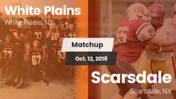 Matchup: White Plains High vs. Scarsdale  2018
