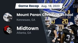 Recap: Mount Paran Christian School vs. Midtown   2023