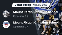 Recap: Mount Paran Christian School vs. Mount Pisgah Christian School 2023