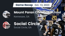 Recap: Mount Paran Christian School vs. Social Circle  2023