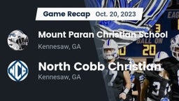 Recap: Mount Paran Christian School vs. North Cobb Christian  2023