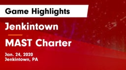 Jenkintown  vs MAST Charter Game Highlights - Jan. 24, 2020