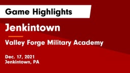 Jenkintown  vs Valley Forge Military Academy Game Highlights - Dec. 17, 2021