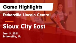 Estherville Lincoln Central  vs Sioux City East  Game Highlights - Jan. 9, 2021