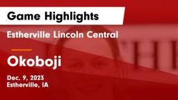Estherville Lincoln Central  vs Okoboji  Game Highlights - Dec. 9, 2023