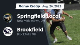 Recap: Springfield Local  vs. Brookfield  2022