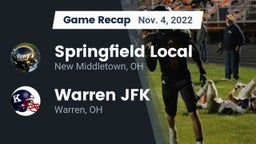 Recap: Springfield Local  vs. Warren JFK 2022