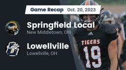 Recap: Springfield Local  vs. Lowellville  2023