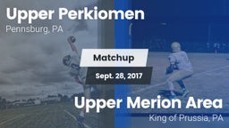 Matchup: Upper Perkiomen vs. Upper Merion Area  2017