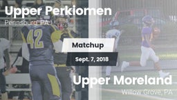 Matchup: Upper Perkiomen vs. Upper Moreland  2018
